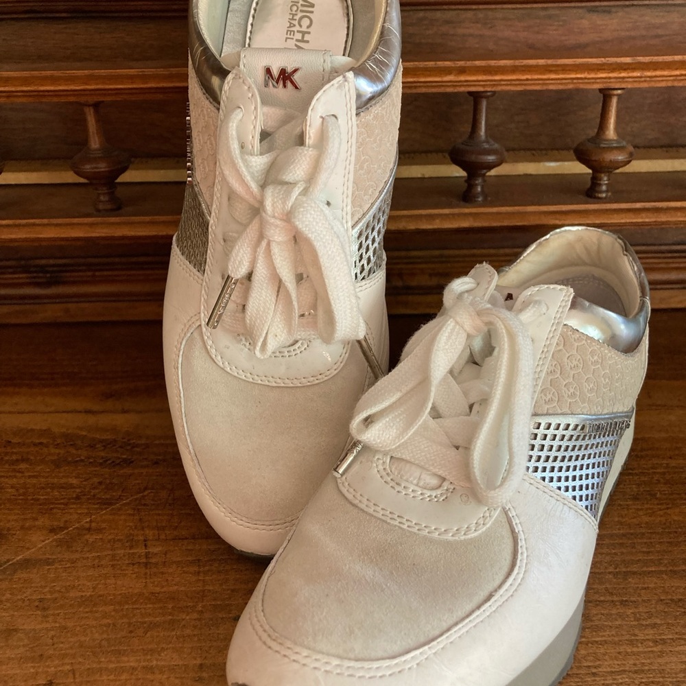 Michael Kors leather sneakers